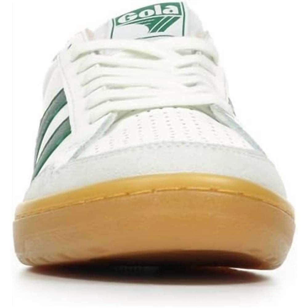 NEW GOLA men's eagle '86 sneakers shoes in off white/evergreen - Picture 3 of 6